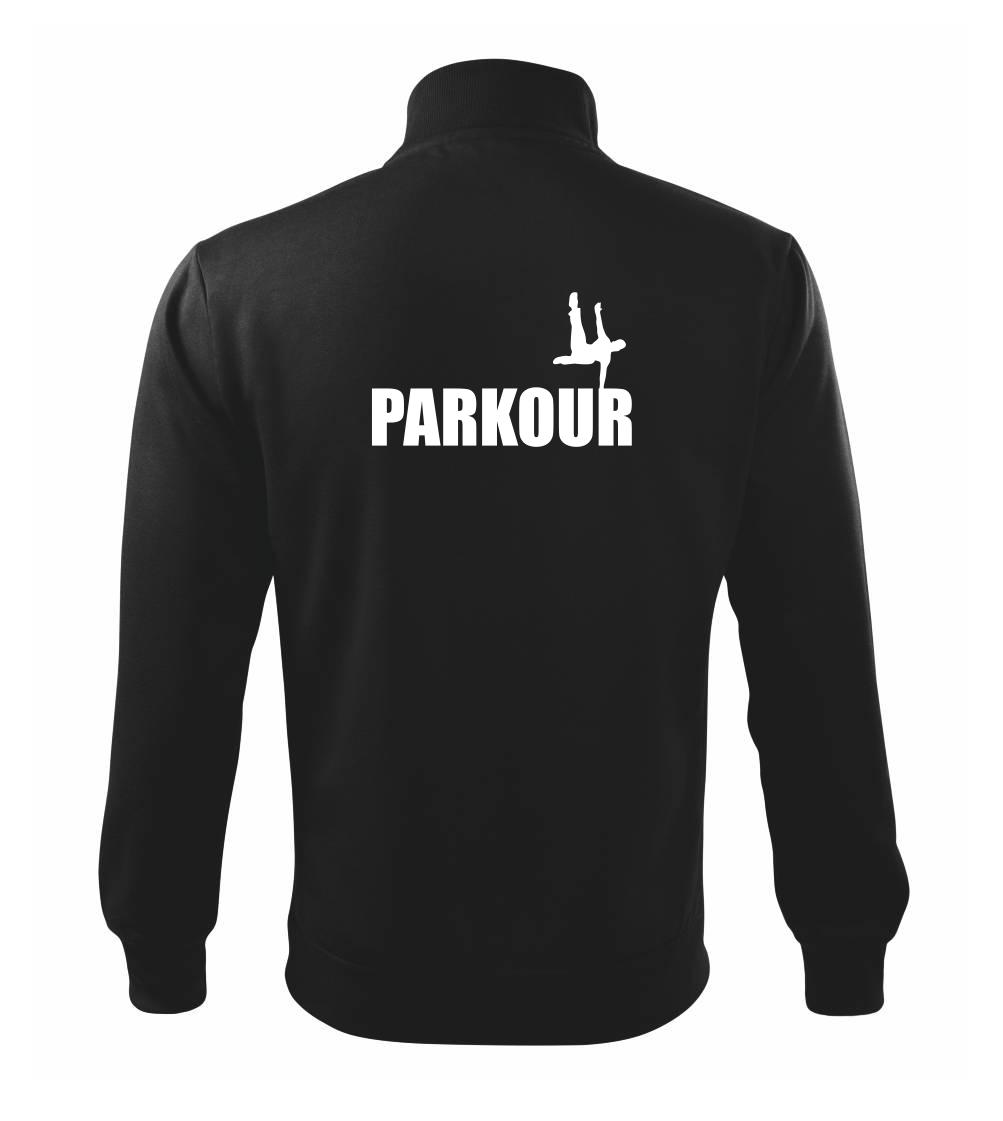 Parkour - na jednej ruke - Mikina bez kapucne Adventure