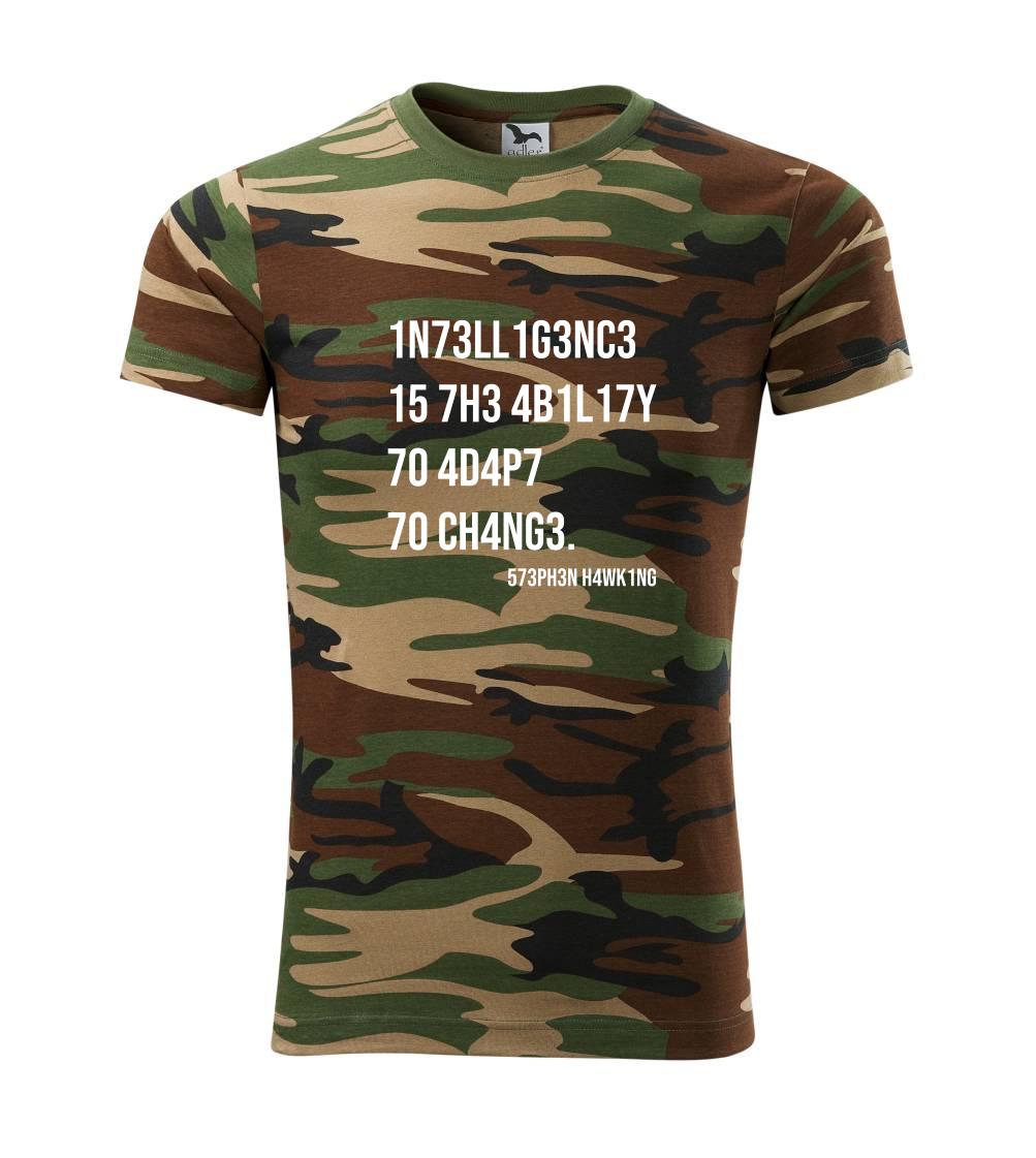 Test inteligencie - Stephen Hawking - Army CAMOUFLAGE