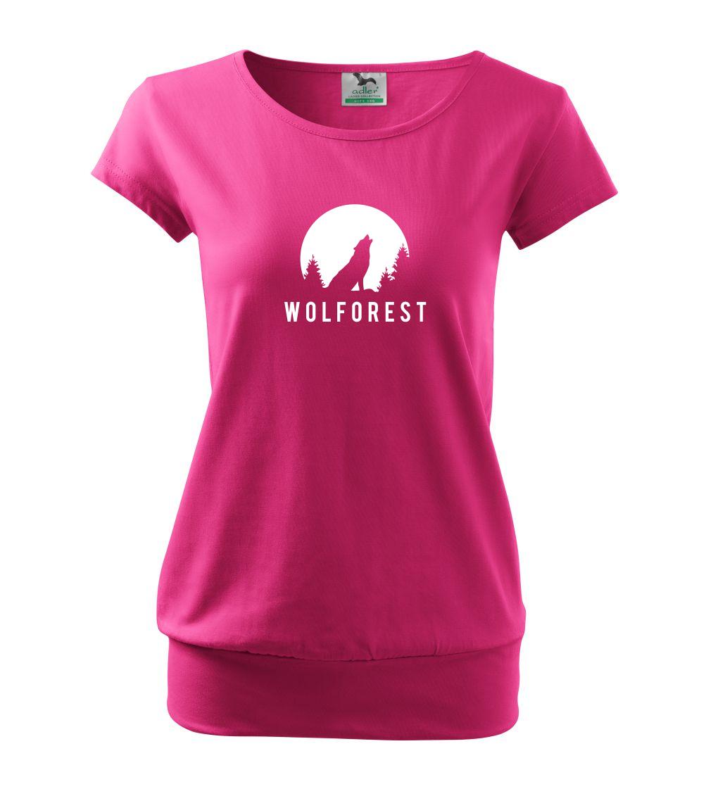 Wolforest - Voľné tričko city