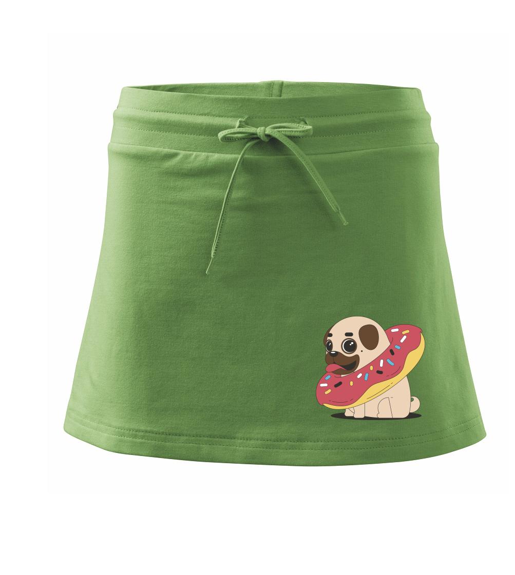 Mops a šiška - Športová sukne - two in one