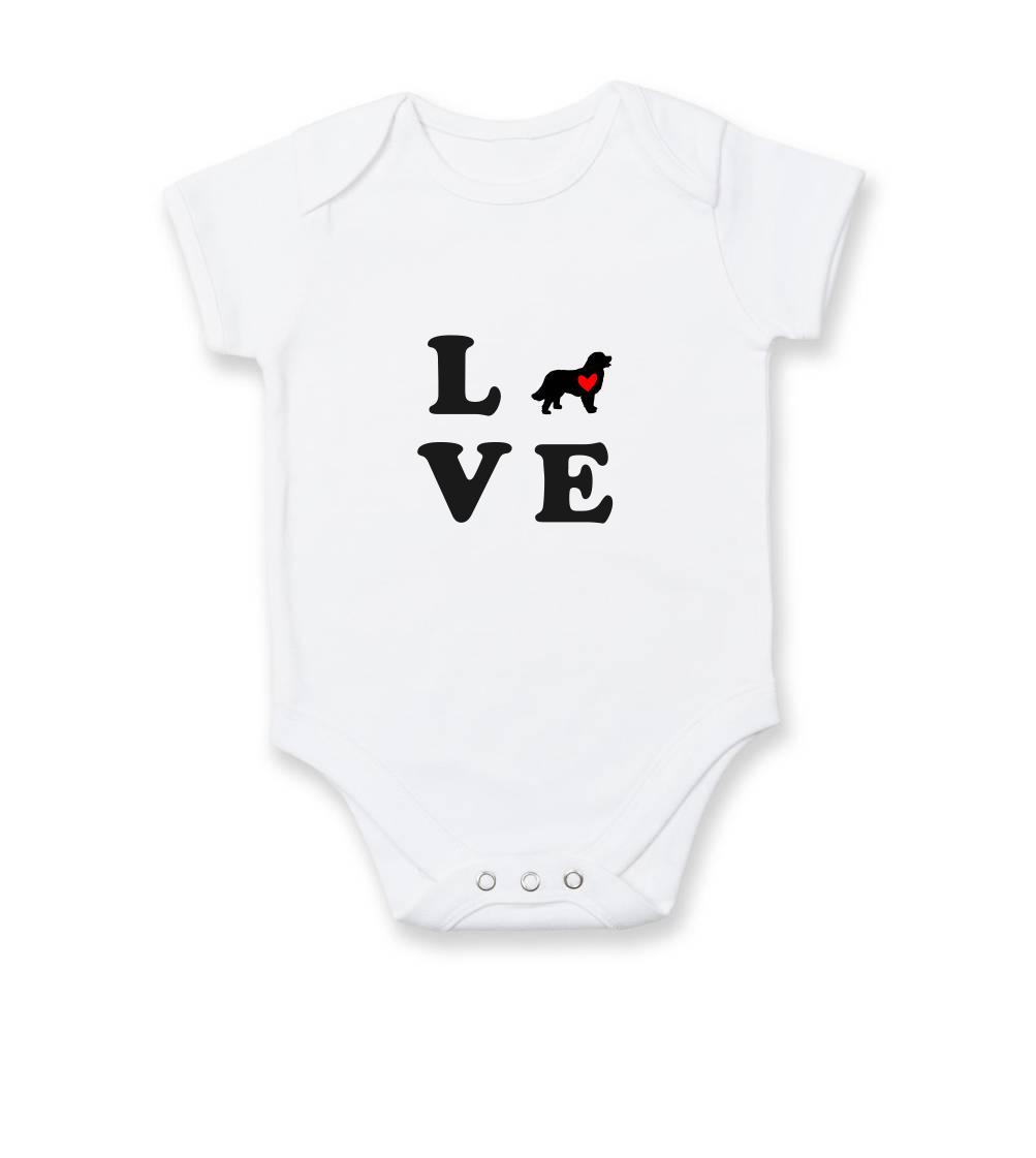 Bernský salašnícky pes love - Dojčenské body