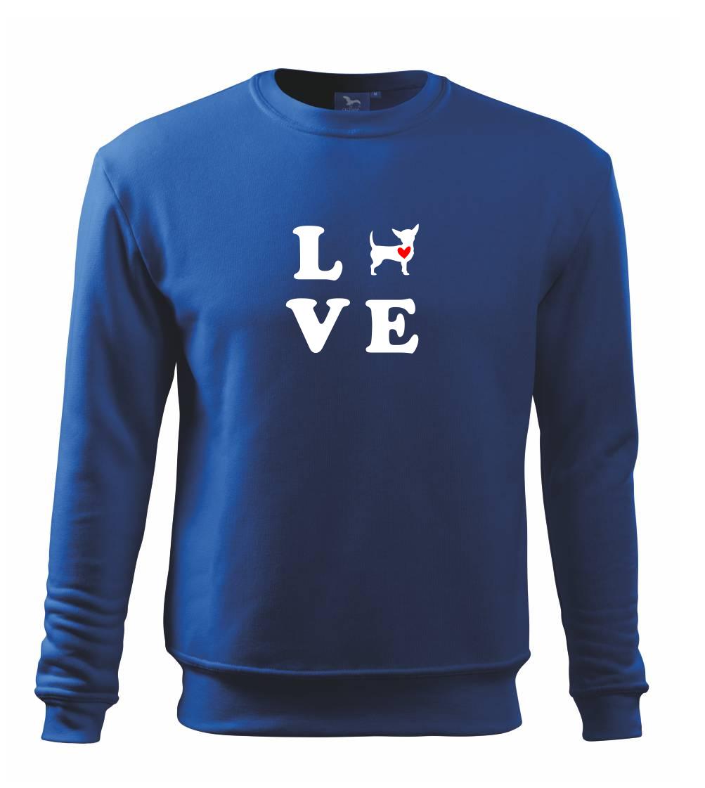 Čivava love - Mikina Essential pánska