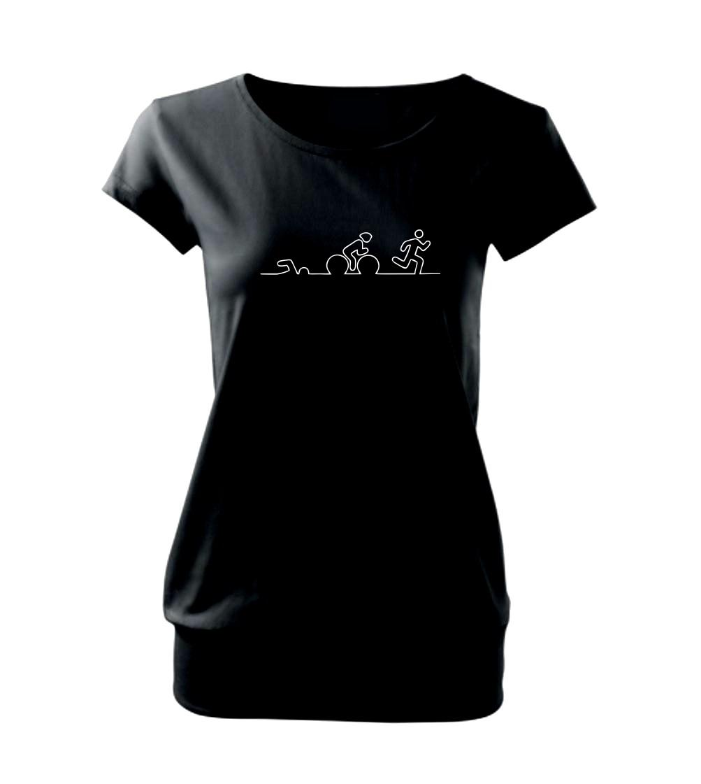 EKG triatlon - Voľné tričko city