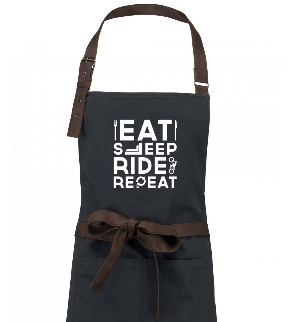 Eat sleep ride moto - Zástera Vintage
