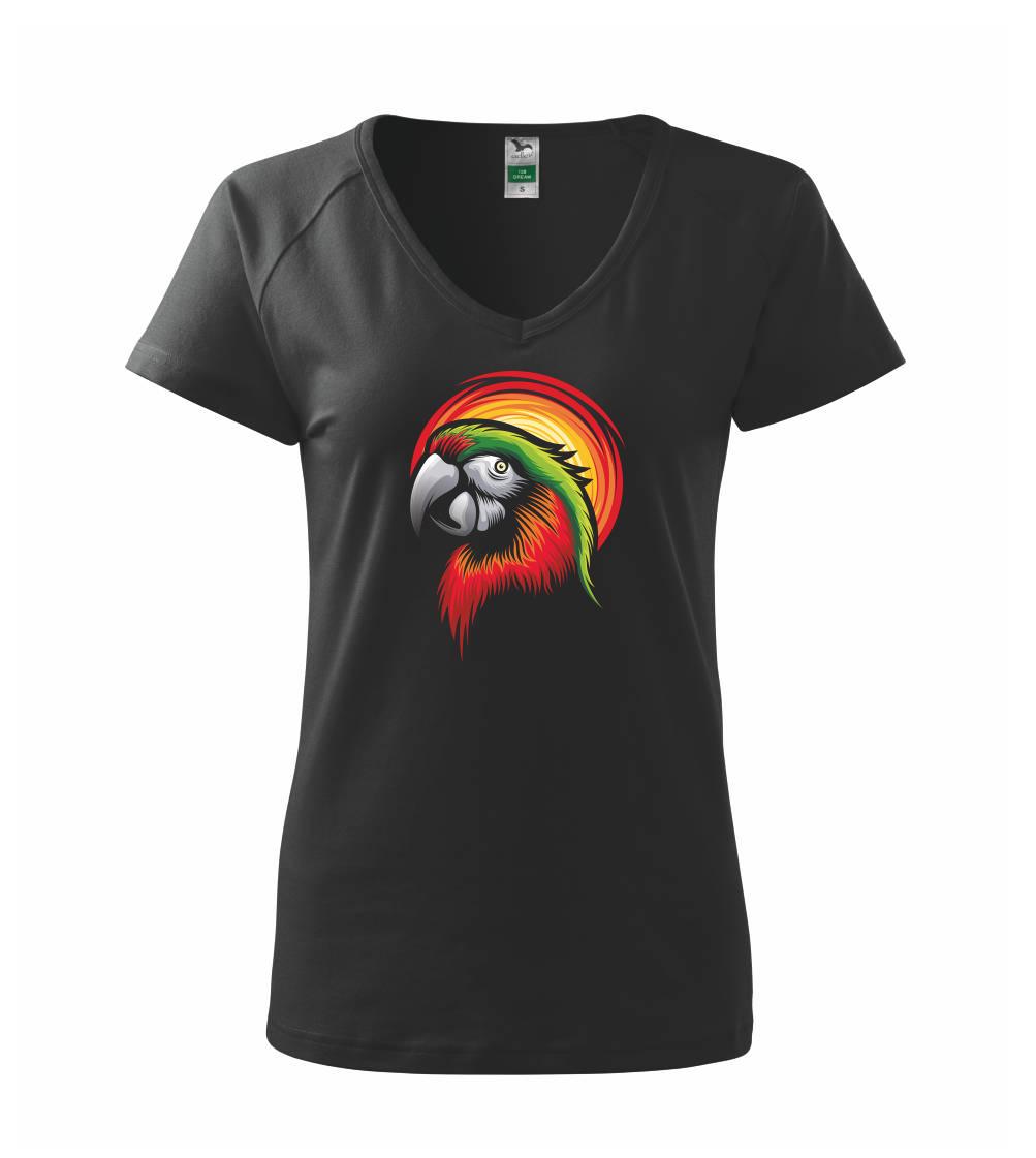 Hlava papouška logo - Tričko dámske Dream
