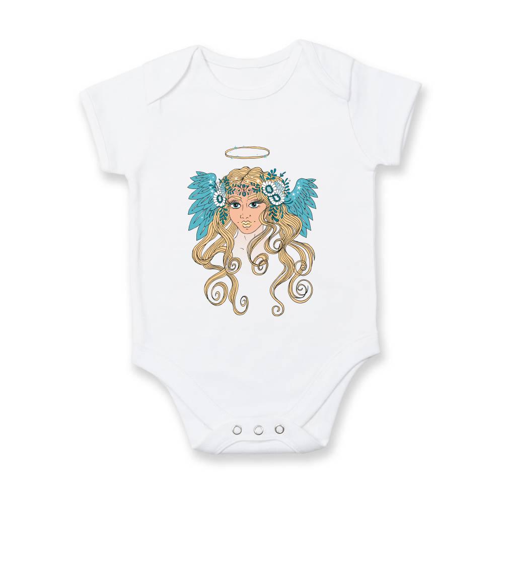 Anjel maľovaný - žena (Pecka design) - Dojčenské body