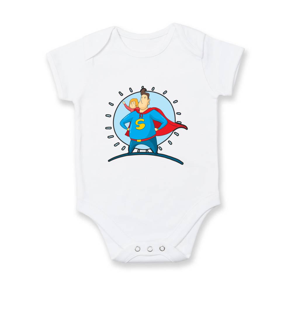 Táta superman - dievča - Dojčenské body