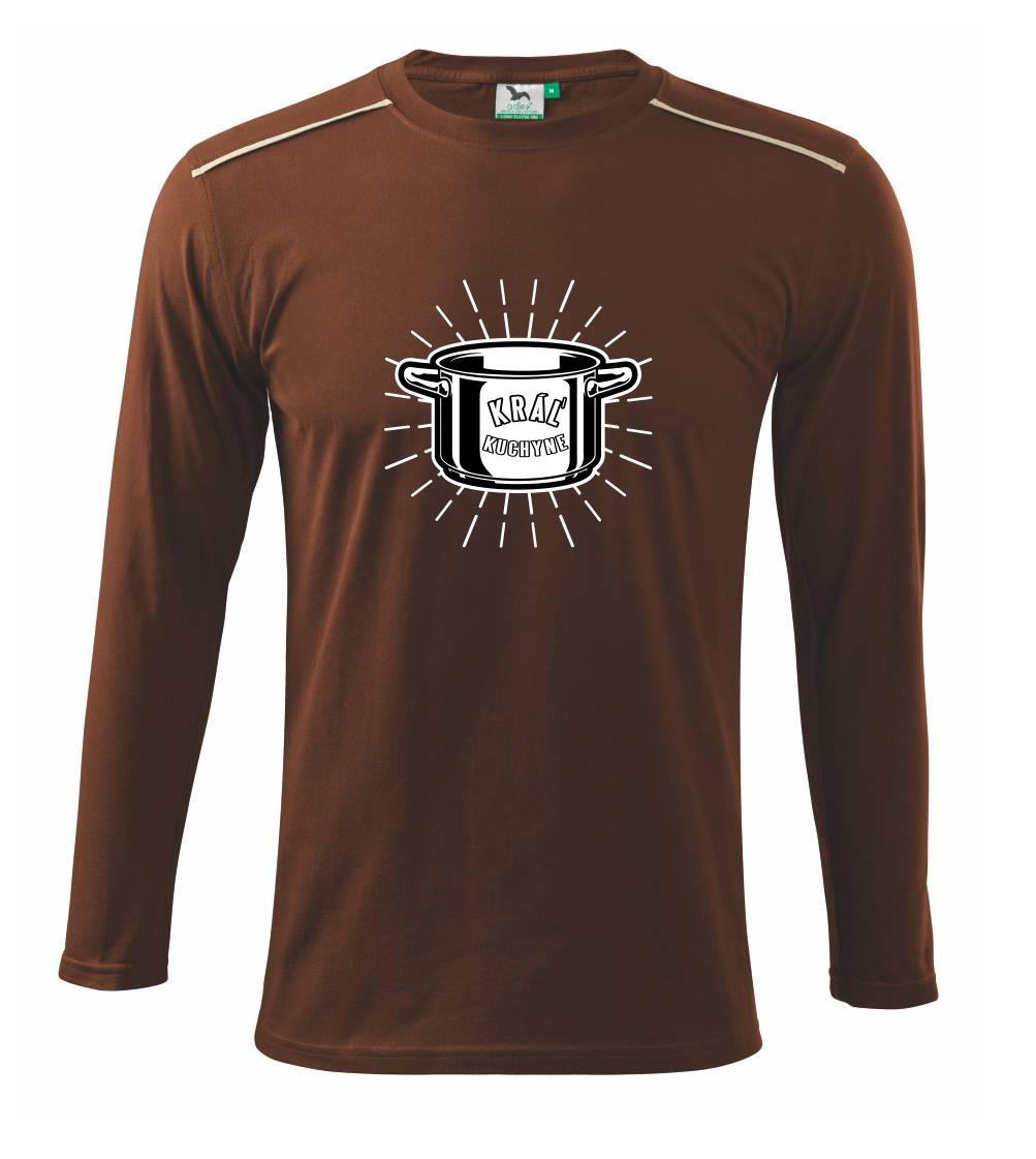 Kráľ kuchyne - hrniec - Tričko s dlhým rukávom Long Sleeve