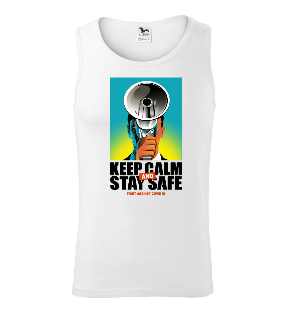 Corona keep calm and stay safe - Tielko pánske Core