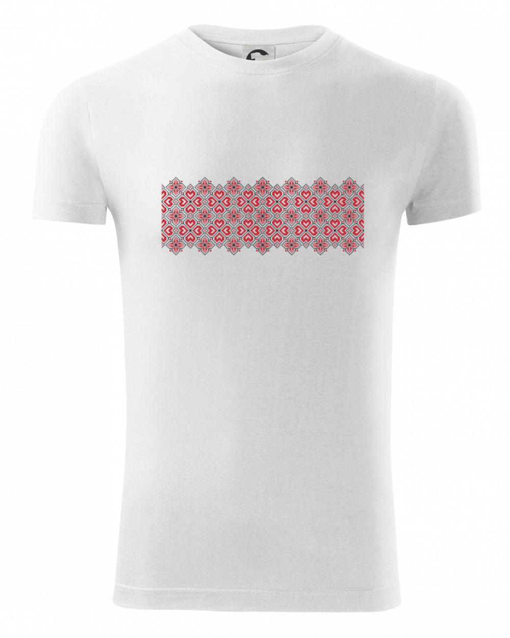 Lotyšsko ornament - Viper FIT pánske tričko
