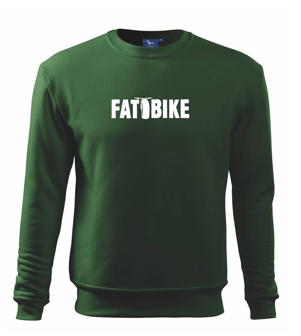 Fat bike nápis - Mikina Essential detská