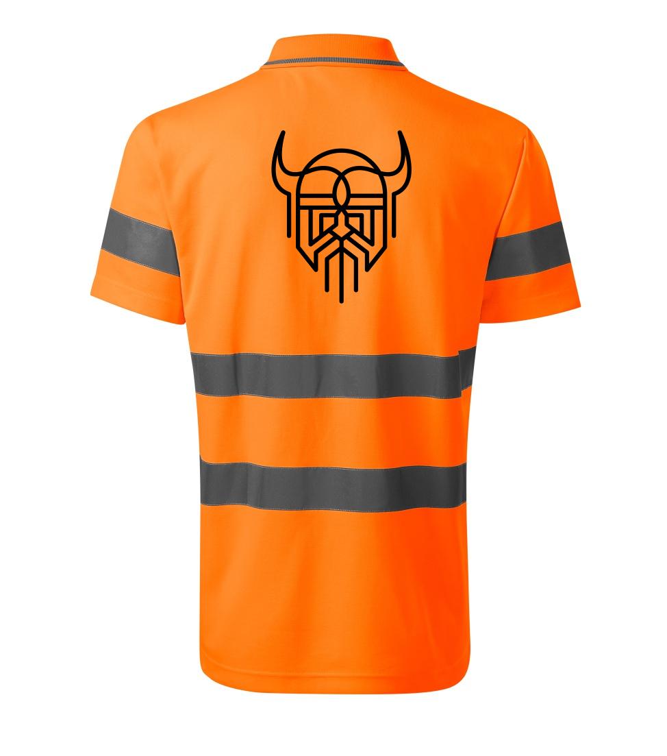 Viking logo - HV Runway 2V9 - Reflexné polokošeľa