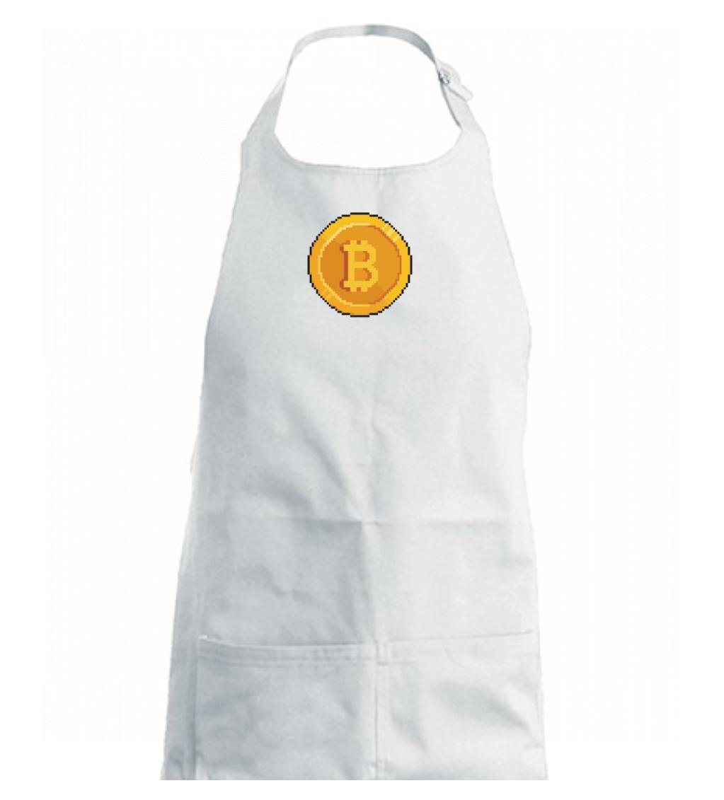 Bitcoin minca - Detská zástera na varenie