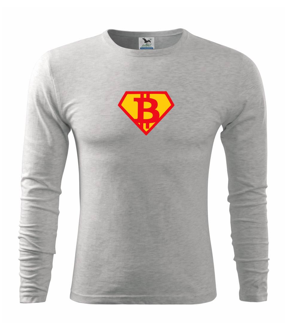SuperBitcoin - Tričko s dlhým rukávom FIT-T long sleeve