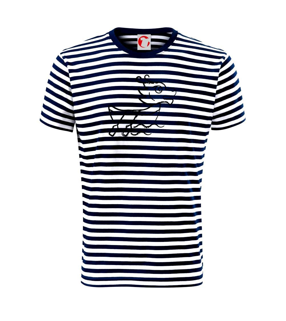 Dračia loď sprejovaná - Unisex tričko na vodu