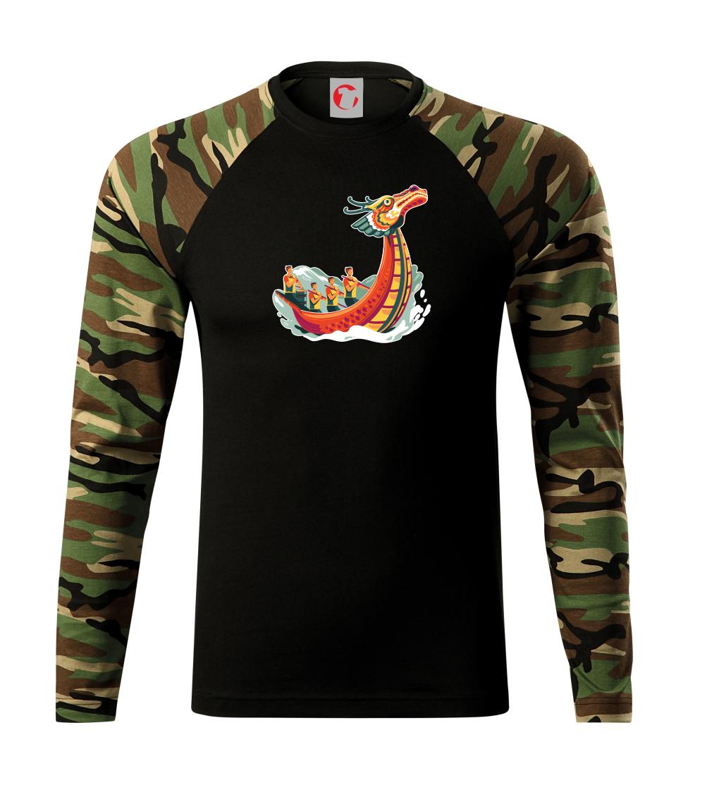 Dračia loď na pretekoch - Camouflage LS