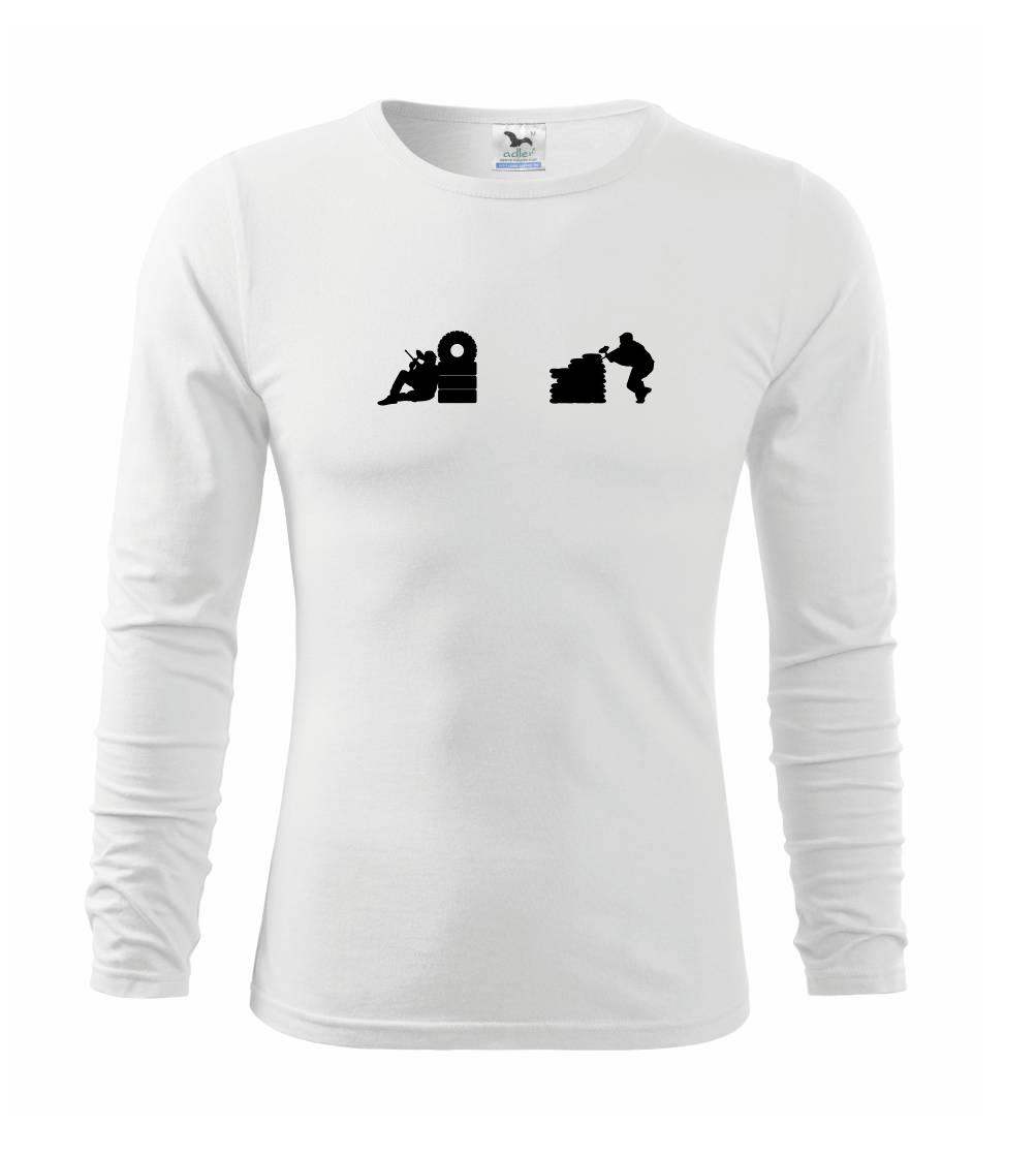 Paintball strelec - Tričko detské Long Sleeve