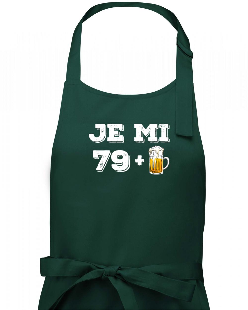 Je mi 80 pivo - Zástěra na vaření  