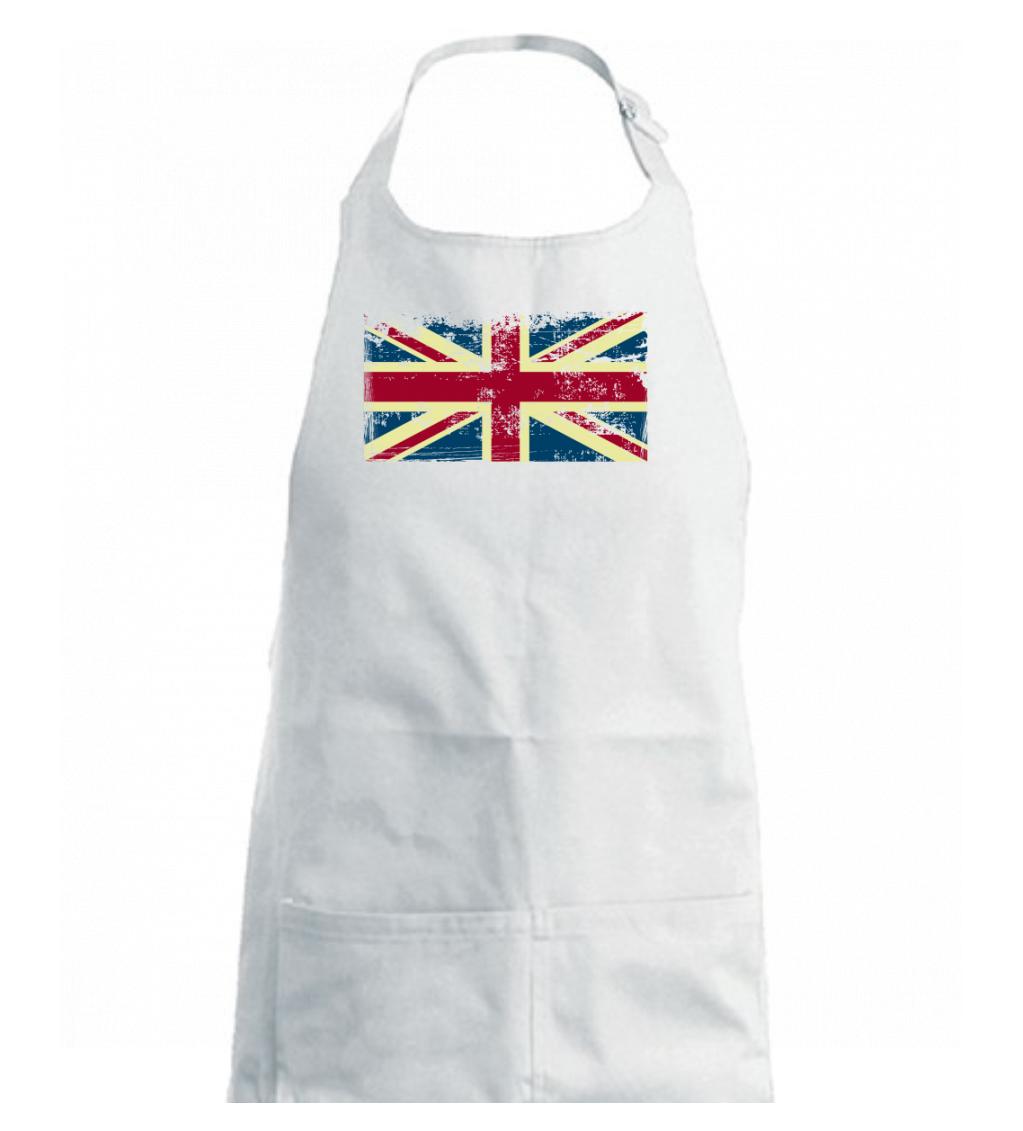 Britská vlajka stará - Detská zástera na varenie