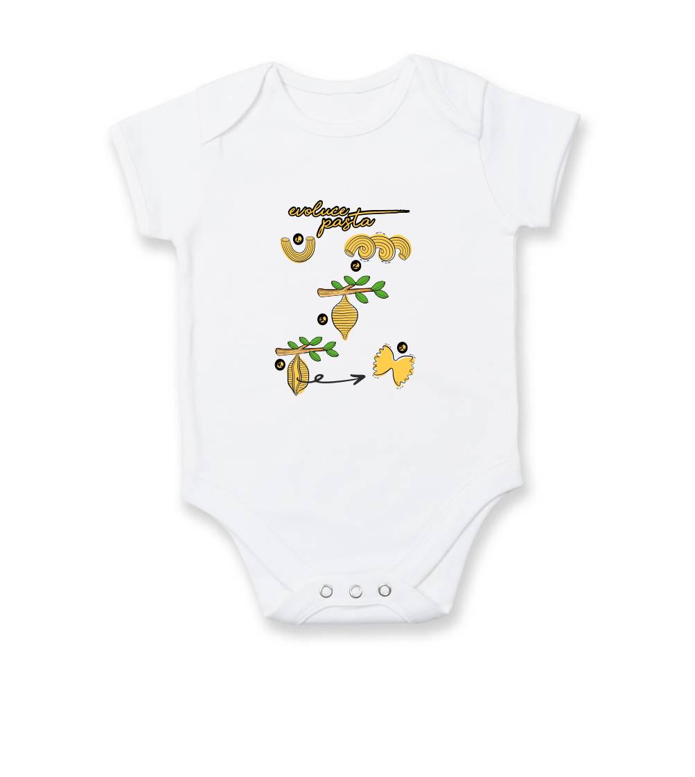 Evoluce pasta - Dojčenské body