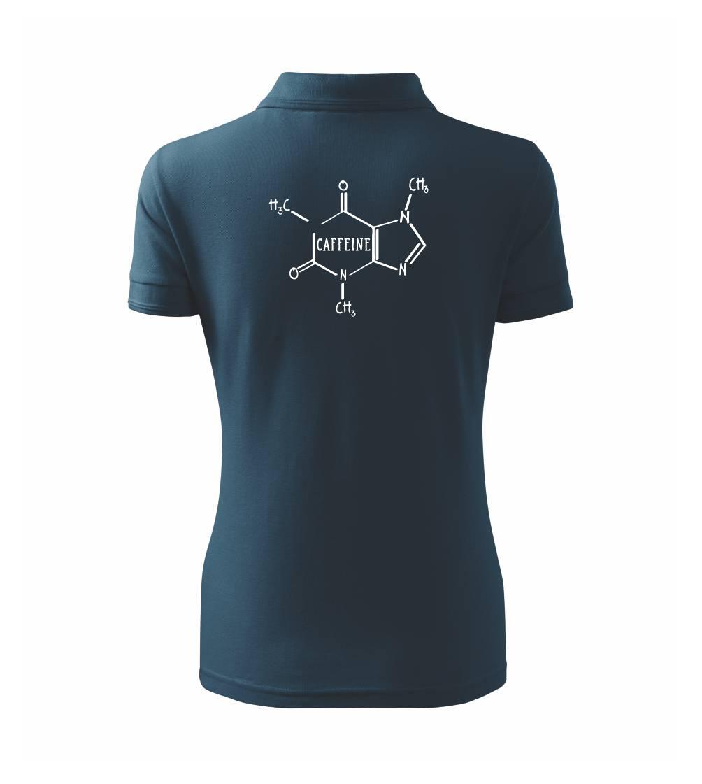 Caffeine molekuly - Polokošeľa dámska Pique Polo