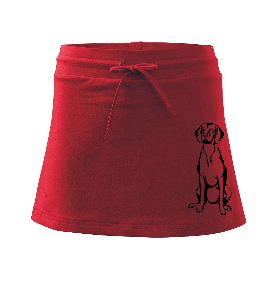 Vizsla na výšku - Športová sukne - two in one