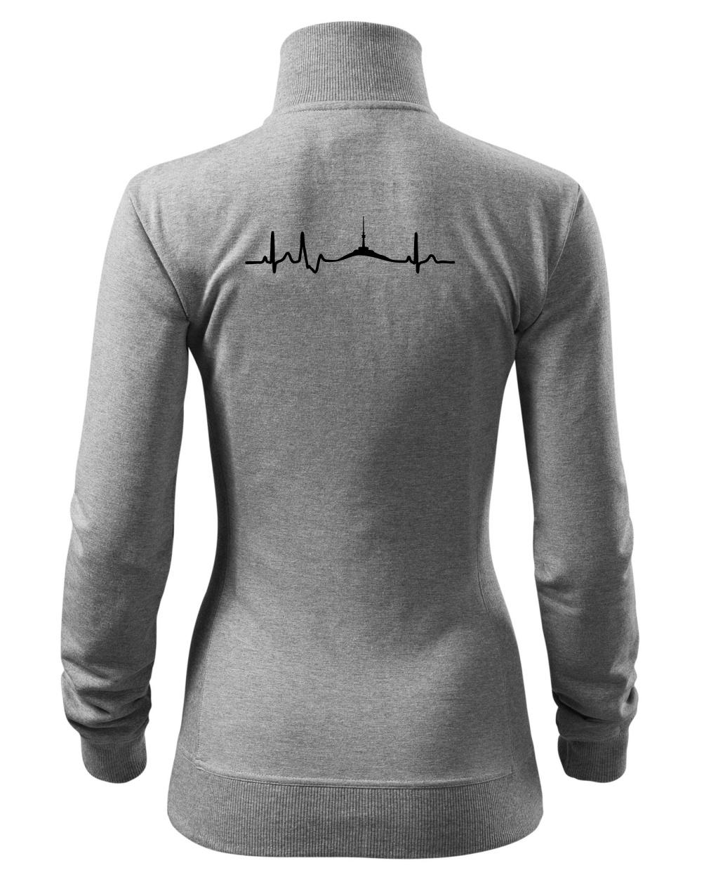 Ekg Jeseníky - Mikina dámska Viva bez kapucne