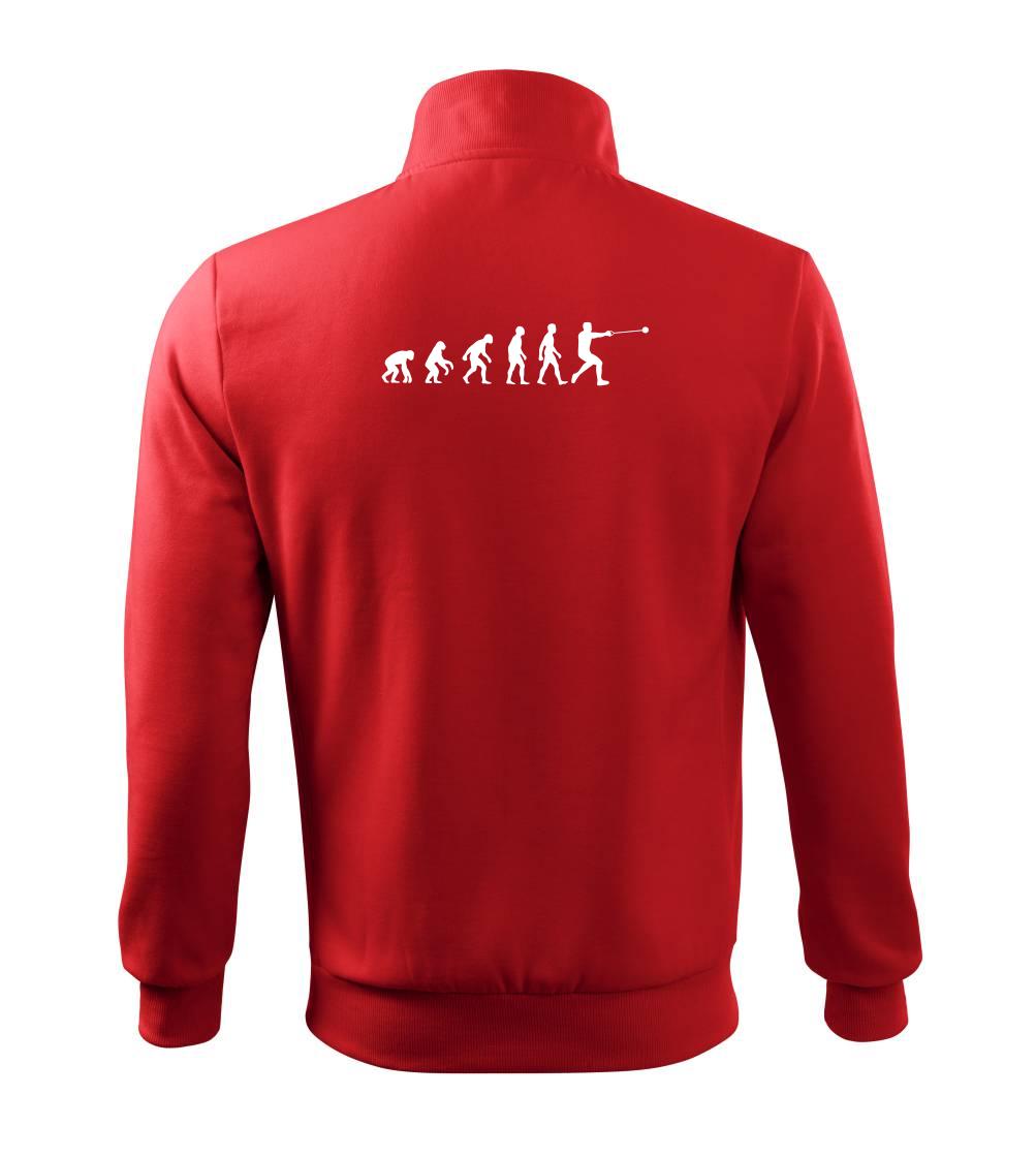 Evoluce hod kladivem - Mikina bez kapucne Adventure