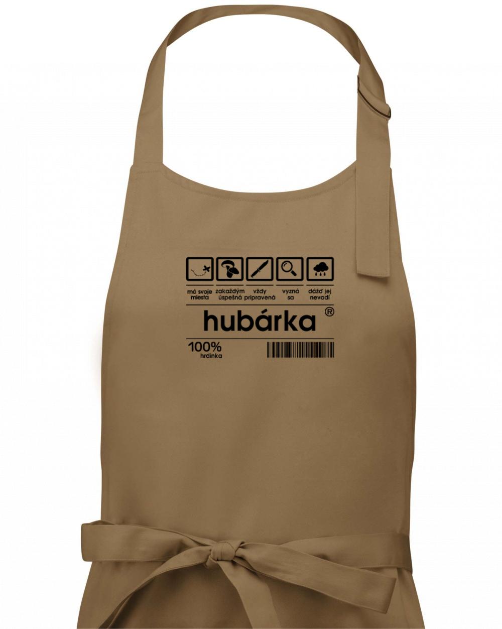 Čiarový kód Hubárka - Zástěra na vaření  