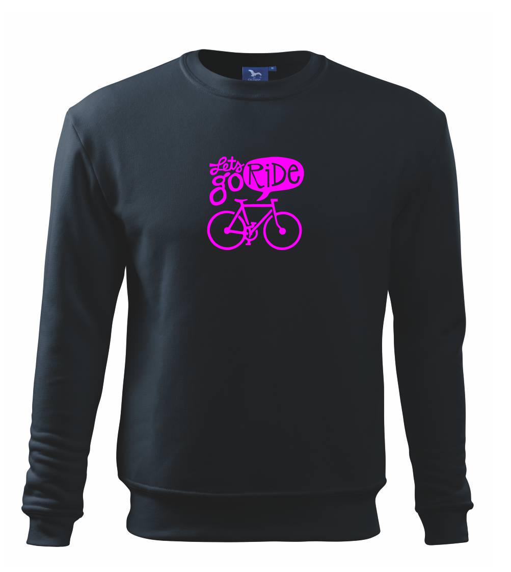 Lets go ride - Mikina Essential pánska