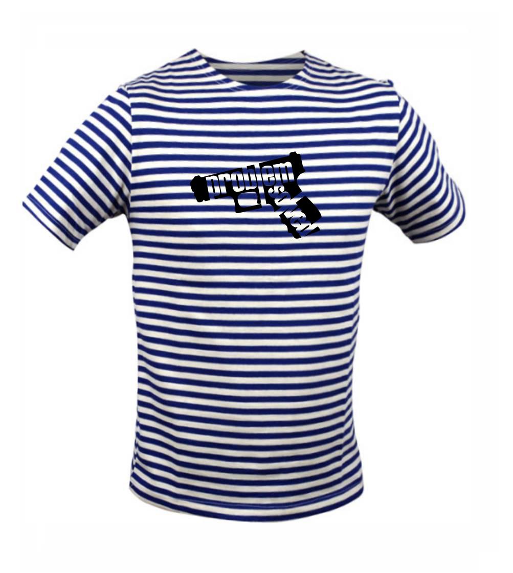 Problém - zbraň - Unisex tričko na vodu