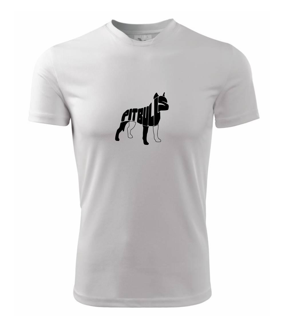 Pit Bull Teriér - Pánske tričko Fantasy športové