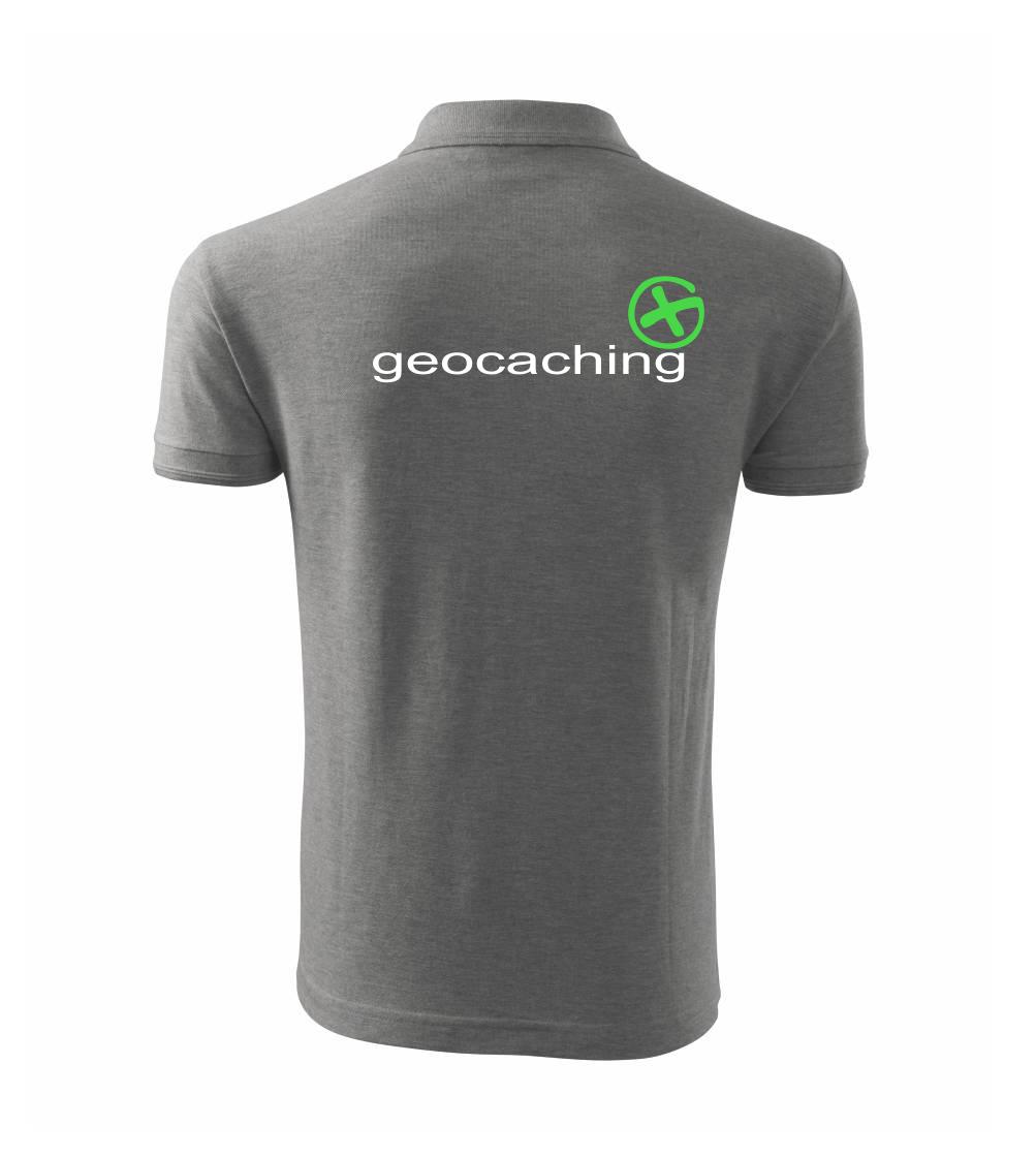 Geocaching nápis - Polokošeľa pánska Pique Polo 203