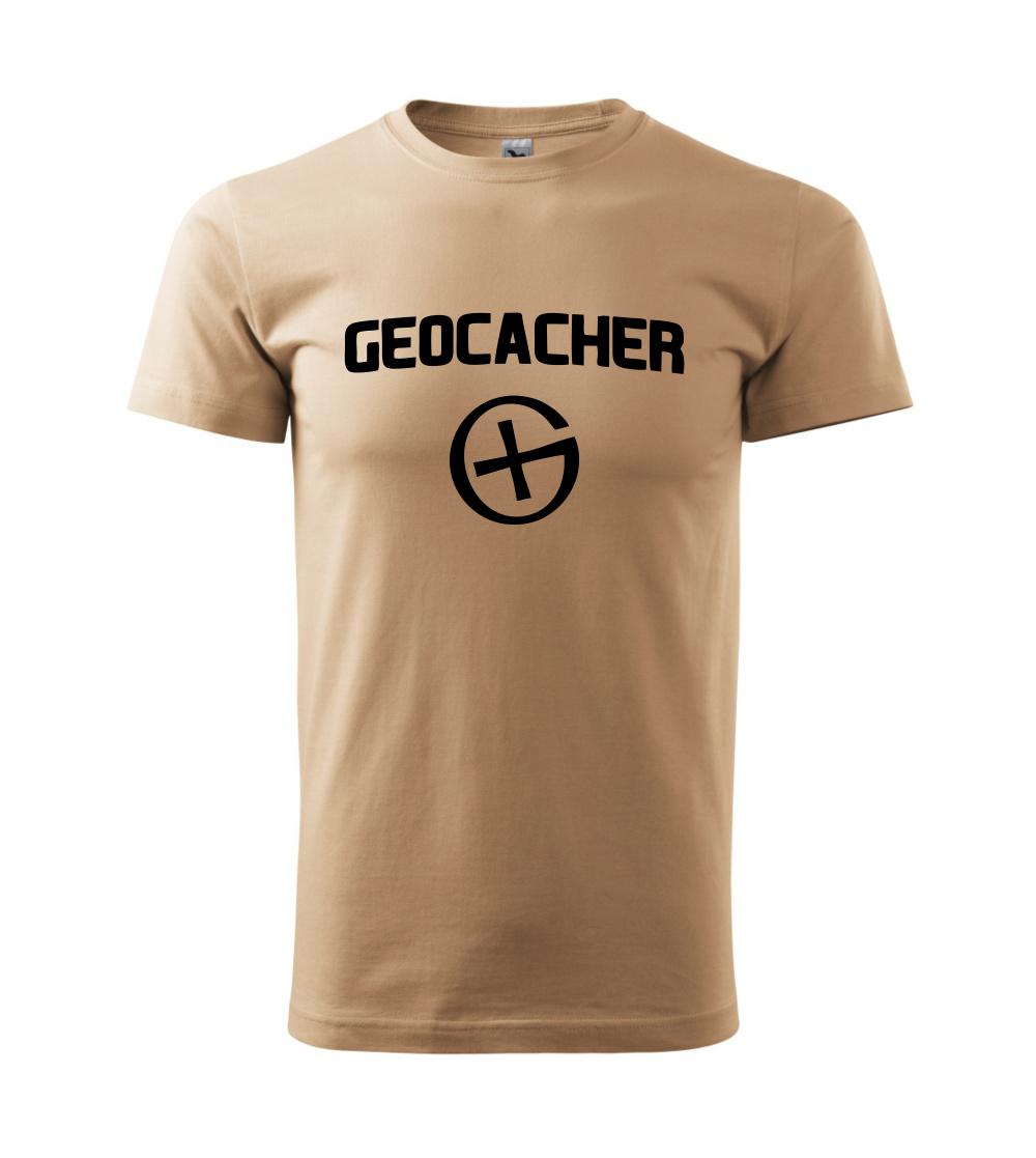 Geocacher point - Heavy new - tričko pánske