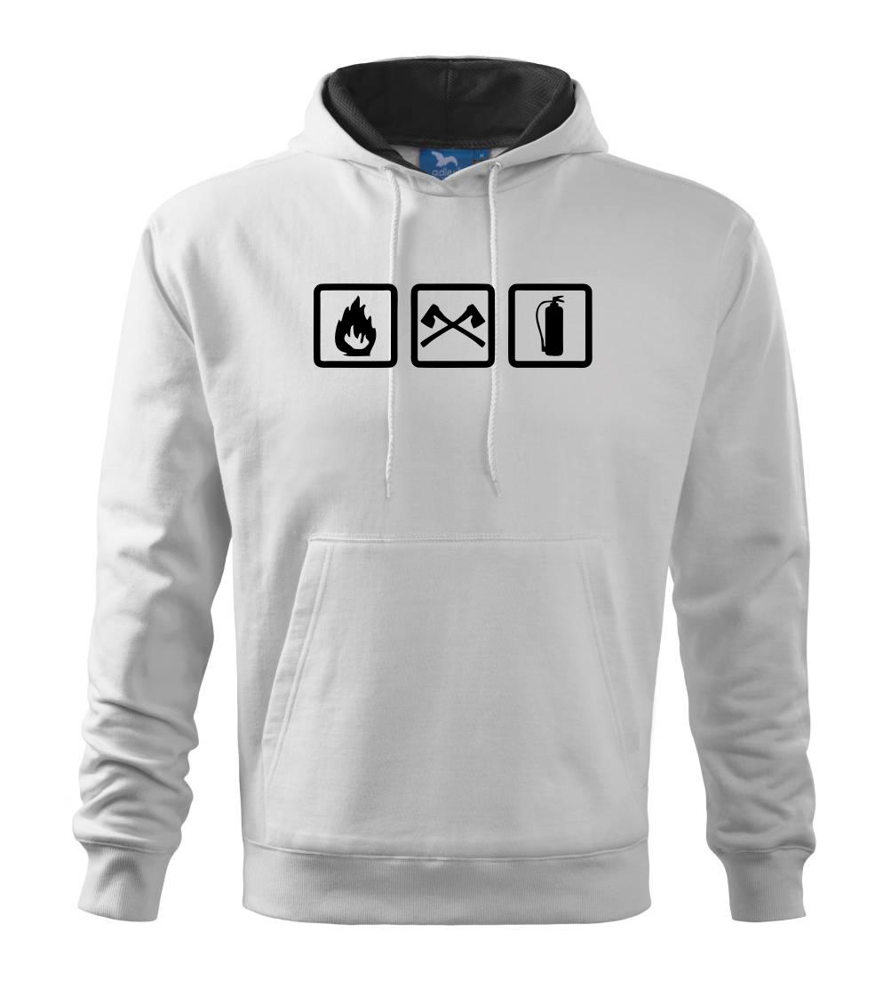 Hasiči 3 loga - Mikina s kapucňou hooded sweater