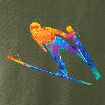 Skokan na lyžiach splash