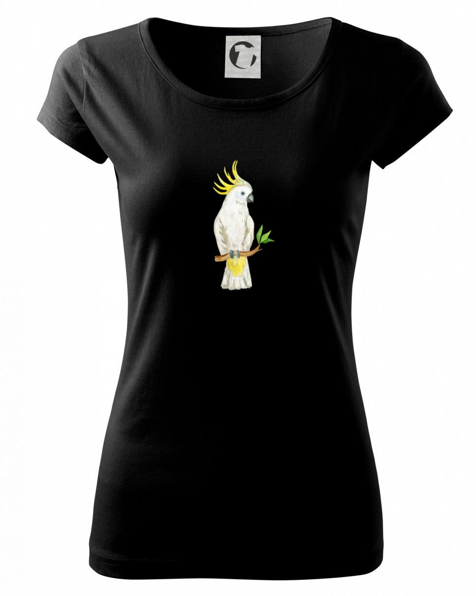 Papagáj Kakadu kreslený Papagáj Kakadu kreslený