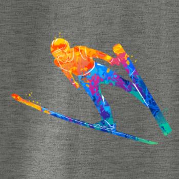 Skokan na lyžiach splash