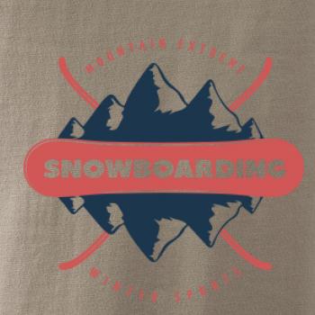 Snowboarding hory extreme