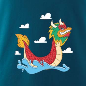 Dračia loď kreslená