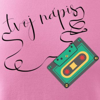 Stará kazeta - tvoj nápis