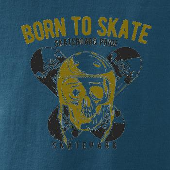 Born to skate skull