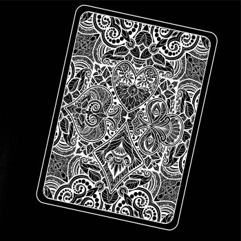 Poker - karta abstraktné