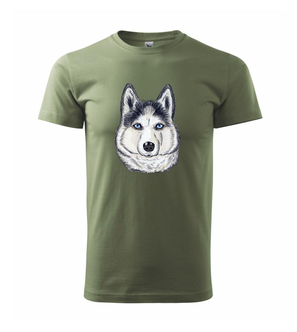 Husky hlava - kreslený Husky hlava - kreslený