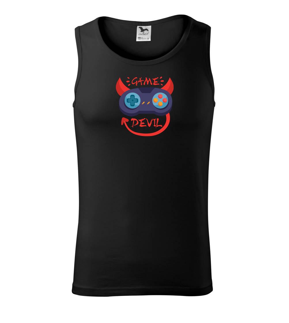 Tričká pre ajťákov - Game devil - kreslený - Tielko pánske Core