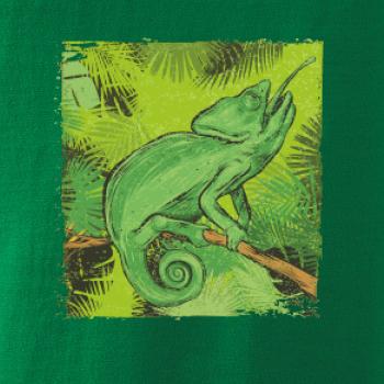 Chameleon na vetve