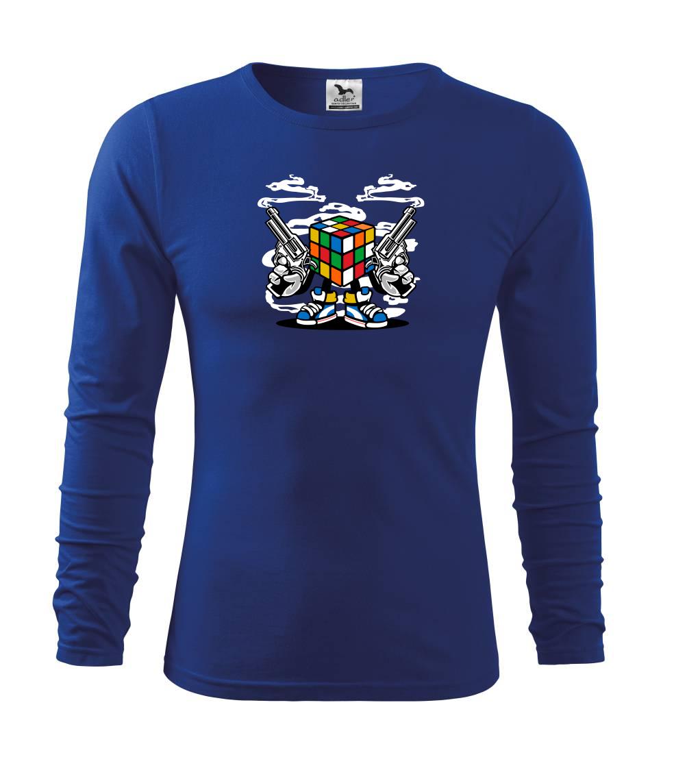 Grafické tričká - Rubikátor zabil - Tričko detské Long Sleeve