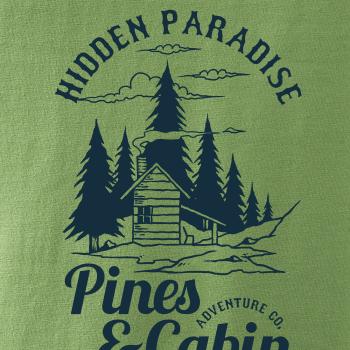 Pines and Cabin