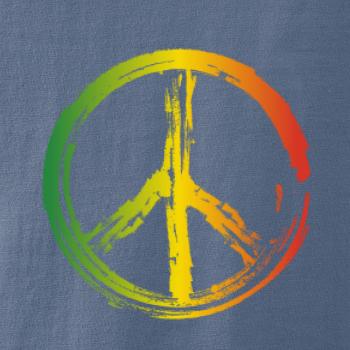 Peace symbol paint