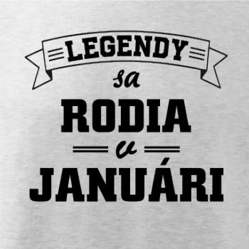 Legendy sa rodia v januári